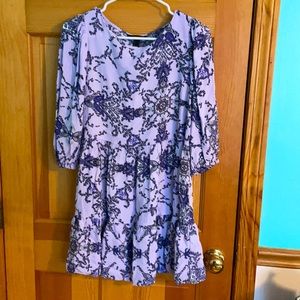 Forever 21 Long Sleeve Mini Dress